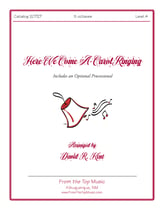 Here We Come A-Carol Ringing Handbell sheet music cover